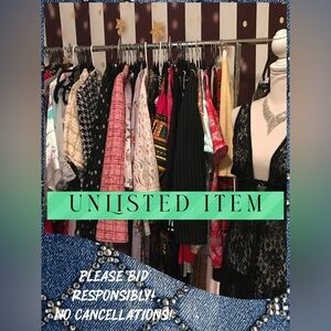 UNLISTED ITEM AS SHOWN LIVE / AS DESCRIBED